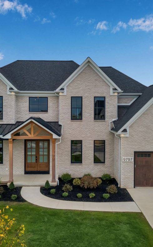 Paxton Model Home Exterior